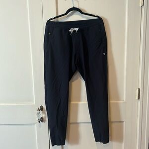 Vuori Black Fleet Sport Jogger